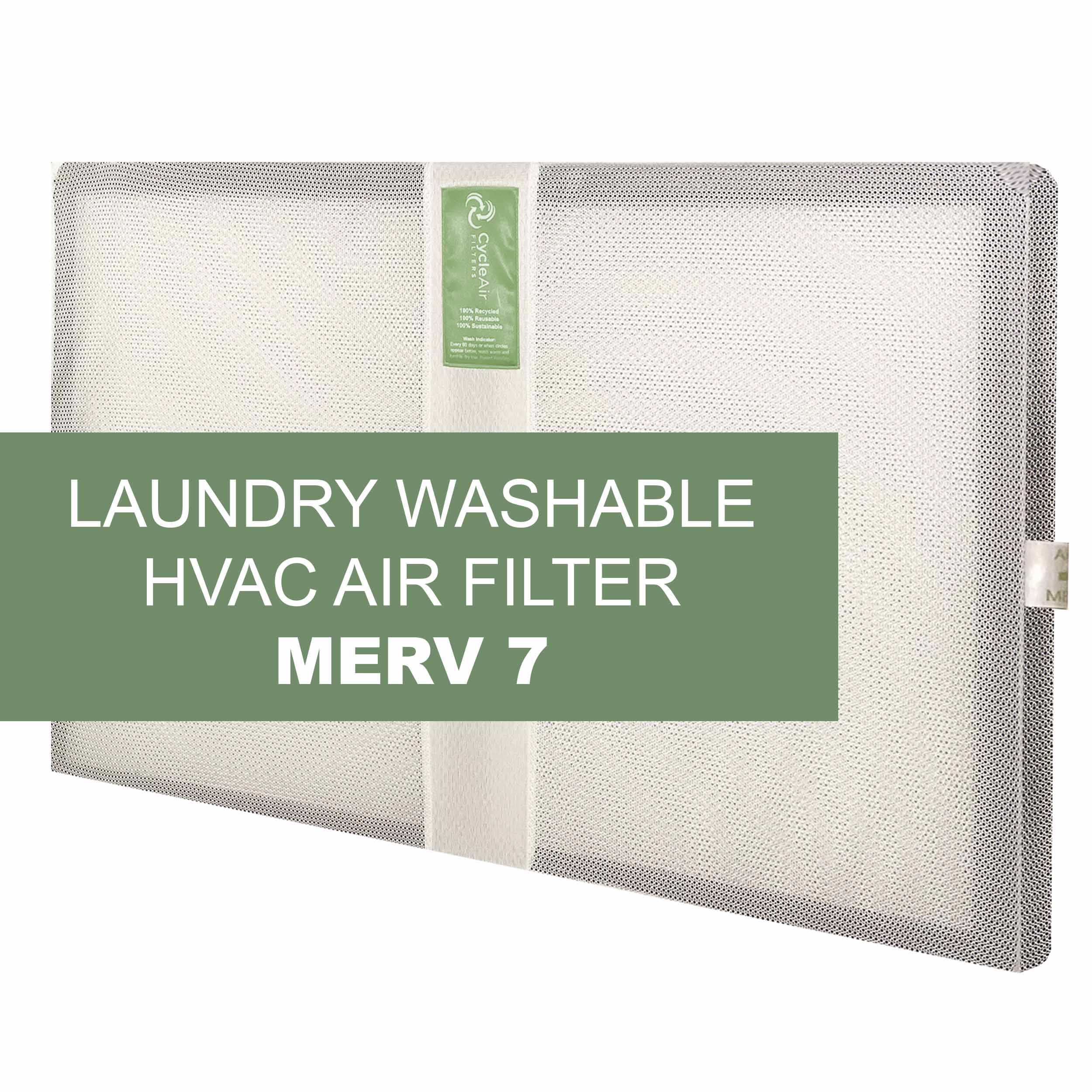 Cycle Air - permanent & machine washable HVAC furnace filter made with