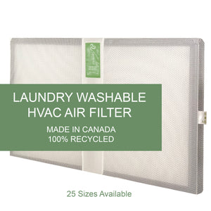 Cycle Air - permanent & machine washable HVAC furnace filter made with 100% recycled materials