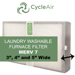 Cycle Air - Permanent Laundry Washable Furnace & AC Filters - 4